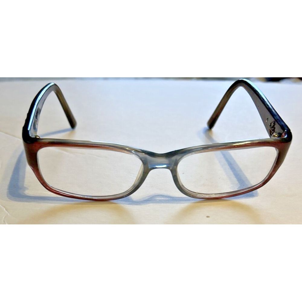 Nicole Miller Gradient Eyeglasses FRAMES only Baxter C03 51-15-135 Brown Blue
